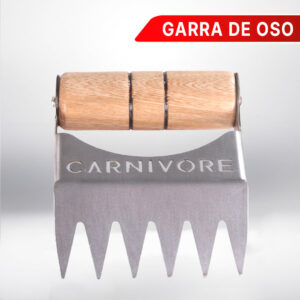 Garra de oso para desmechar carne