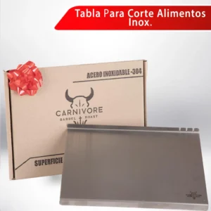 Tabla de corte en acero inoxidable Grande